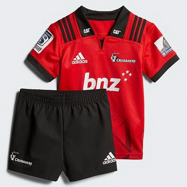 Maillot Rugby Crusaders Domicile Enfant 2018 Rouge